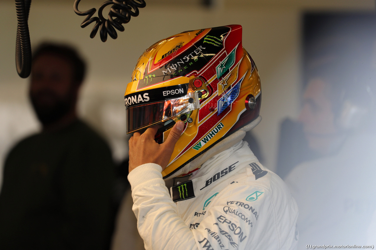 GP MESSICO, 28.10.2017 - Prove Libere 3, Lewis Hamilton (GBR) Mercedes AMG F1 W08