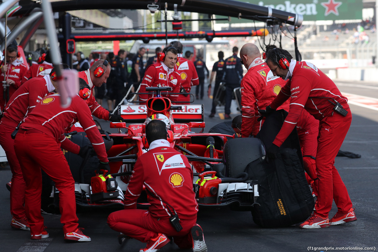 GP MESSICO, 28.10.2017 - Prove Libere 3, Sebastian Vettel (GER) Ferrari SF70H