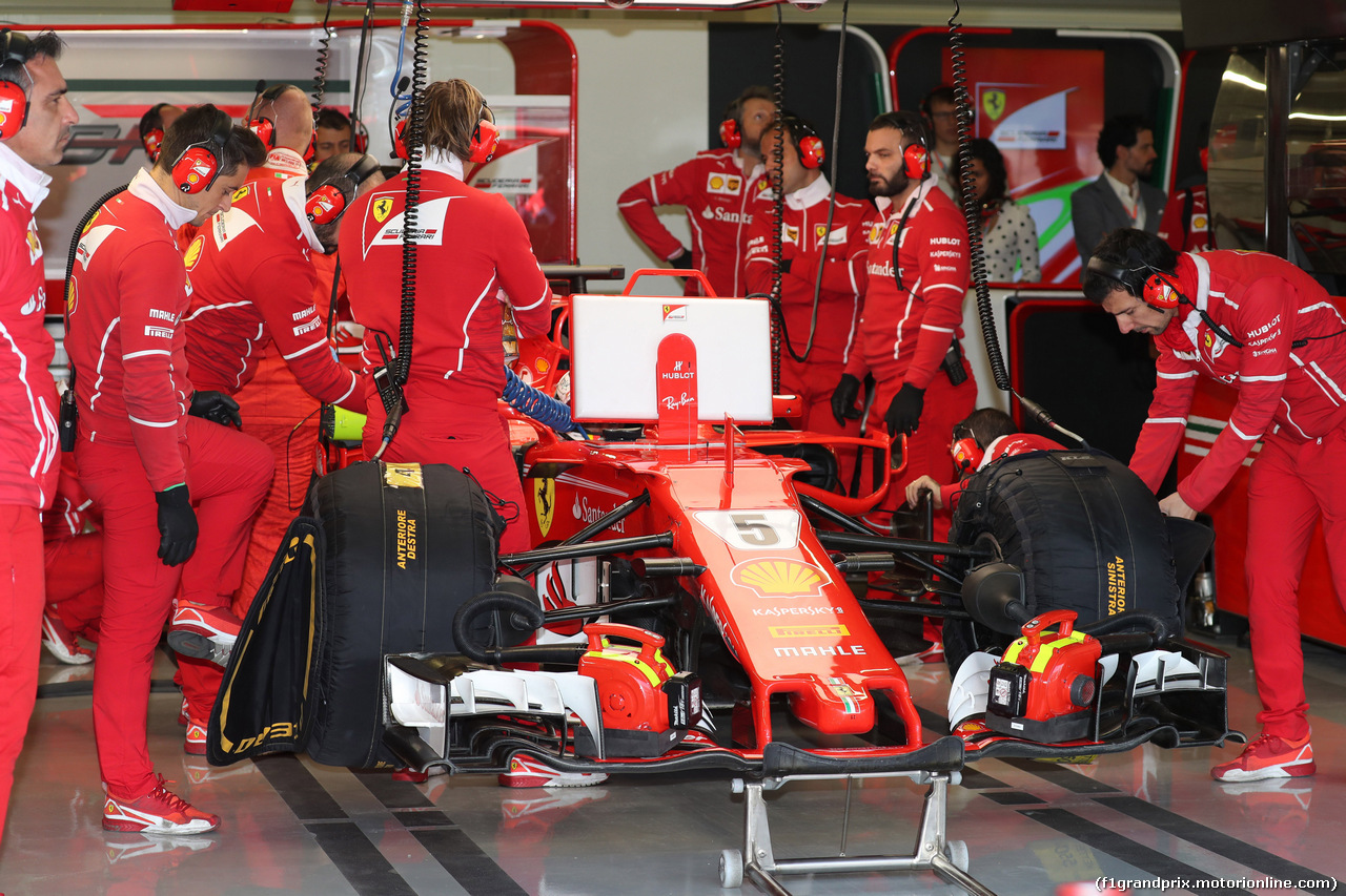 GP MESSICO, 28.10.2017 - Prove Libere 3, Sebastian Vettel (GER) Ferrari SF70H