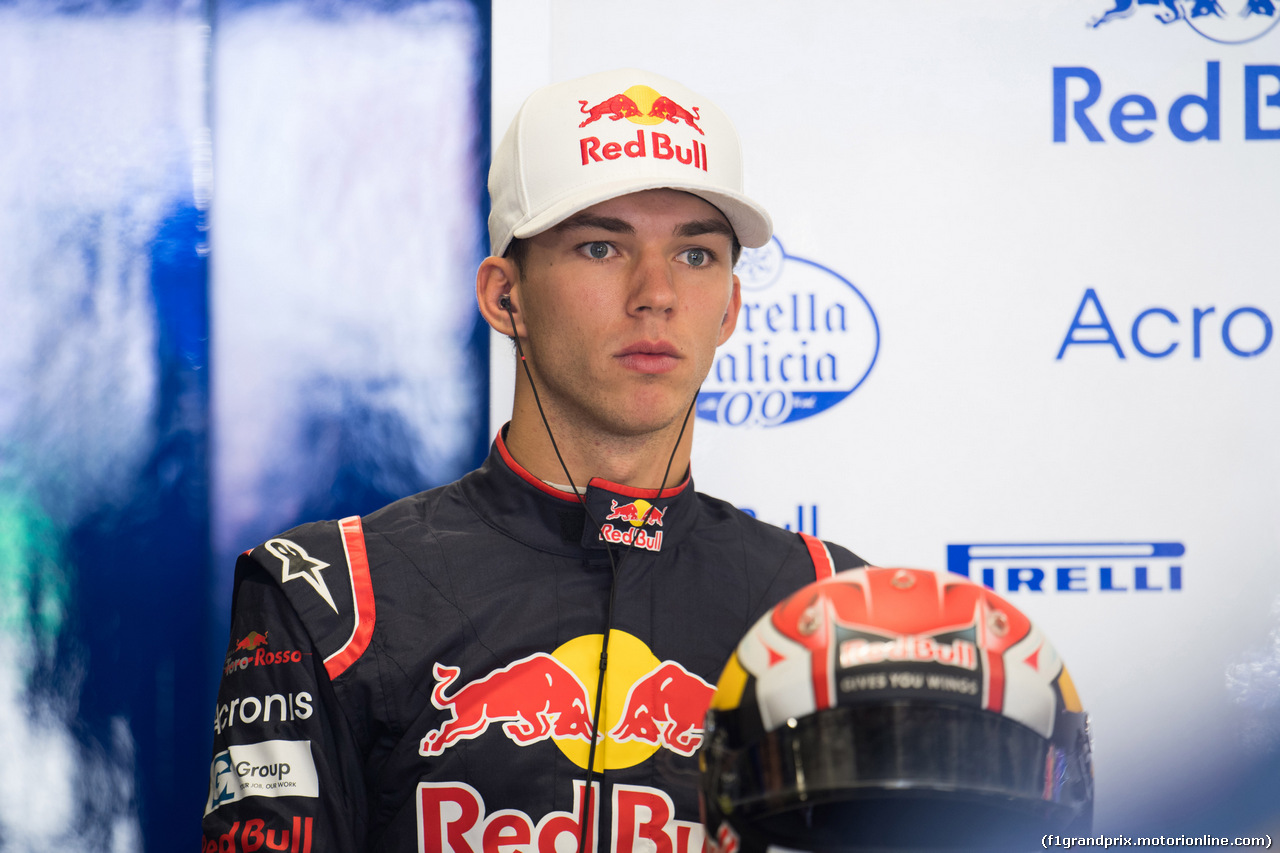 GP MESSICO, 28.10.2017 - Prove Libere 3, Pierre Gasly (FRA) Scuderia Toro Rosso STR12