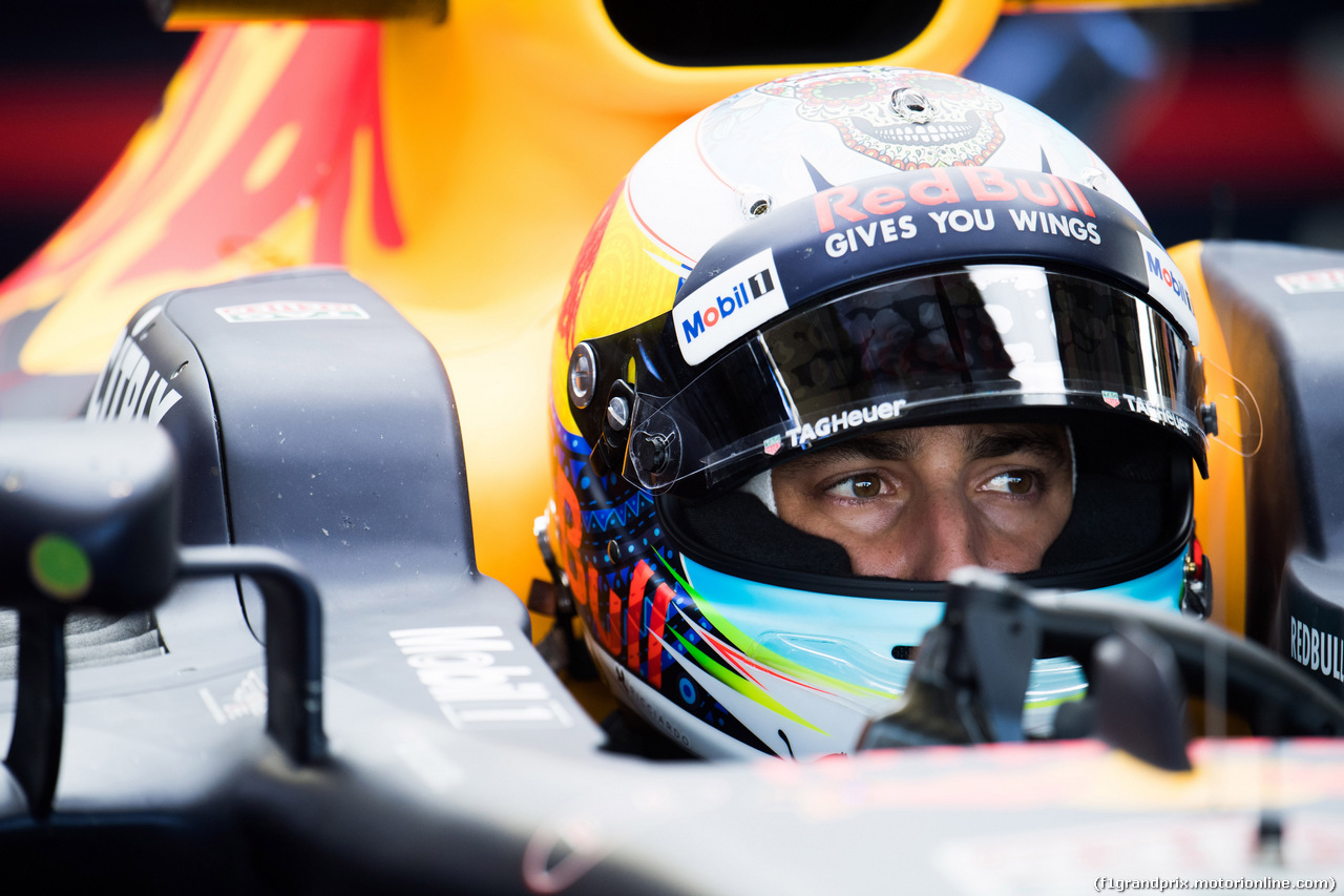 GP MESSICO, 28.10.2017 - Prove Libere 3, Daniel Ricciardo (AUS) Red Bull Racing RB13