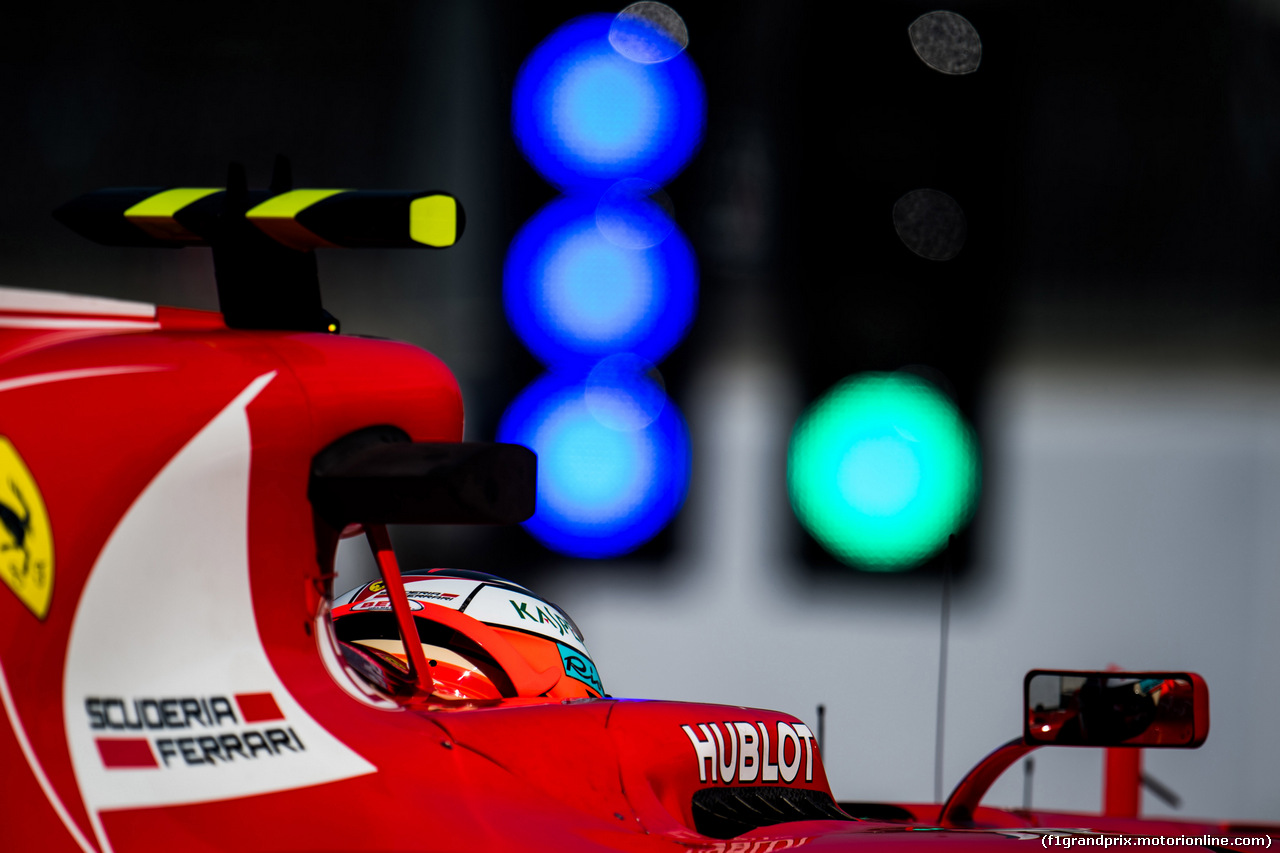 GP MESSICO, 28.10.2017 - Prove Libere 3, Kimi Raikkonen (FIN) Ferrari SF70H