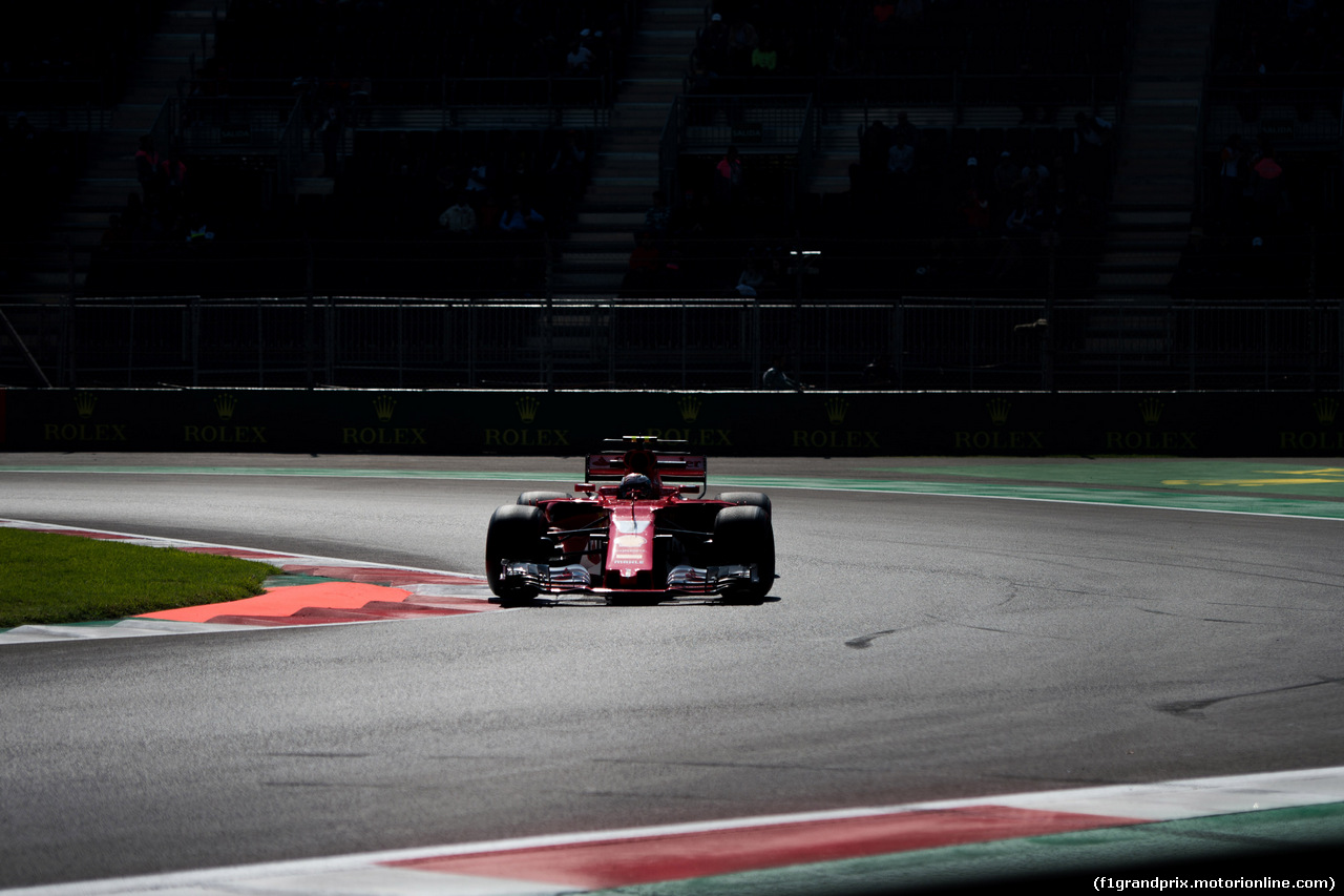 GP MESSICO, 28.10.2017 - Prove Libere 3, Kimi Raikkonen (FIN) Ferrari SF70H