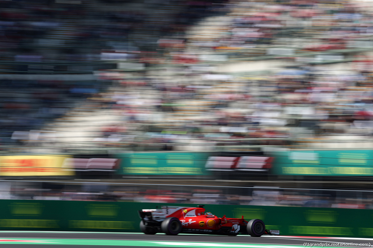 GP MESSICO, 28.10.2017 - Prove Libere 3, Sebastian Vettel (GER) Ferrari SF70H