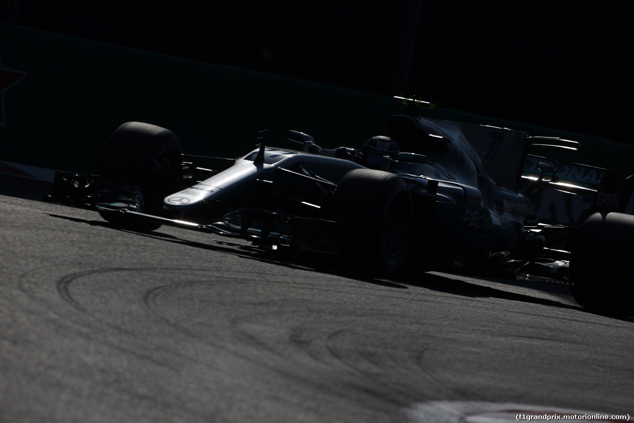 GP MESSICO, 28.10.2017 - Prove Libere 3, Valtteri Bottas (FIN) Mercedes AMG F1 W08