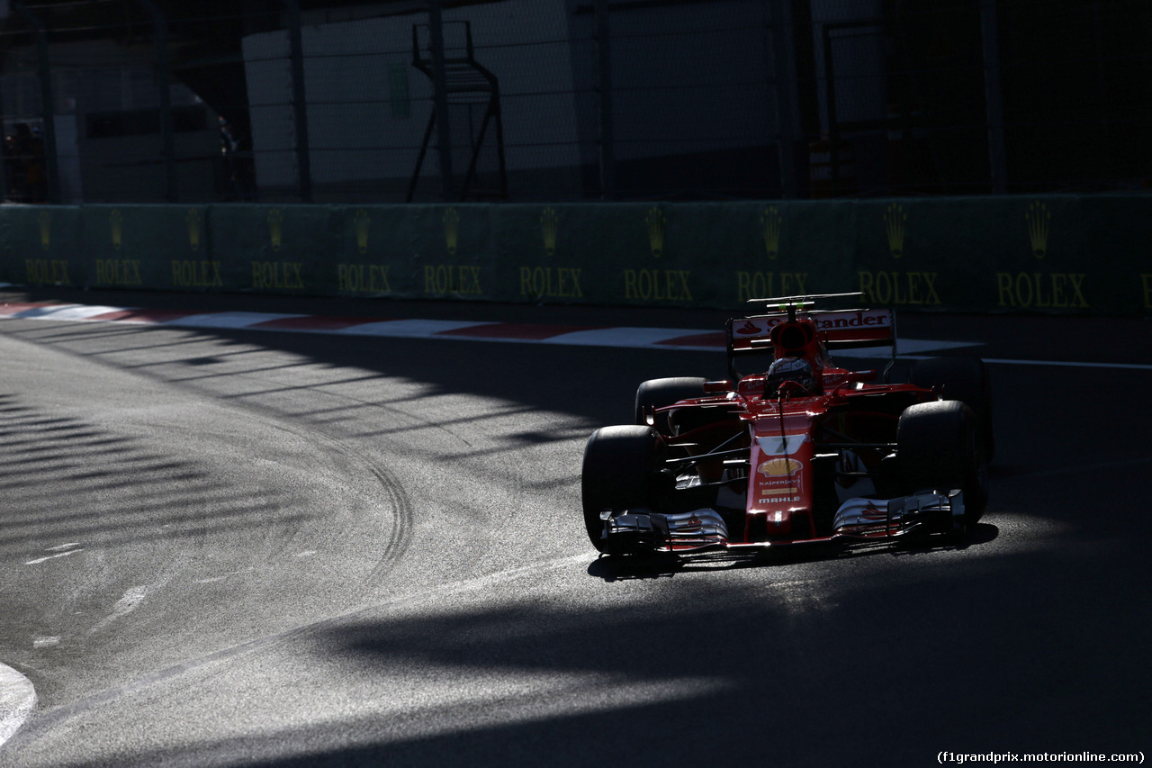 GP MESSICO, 28.10.2017 - Prove Libere 3, Kimi Raikkonen (FIN) Ferrari SF70H