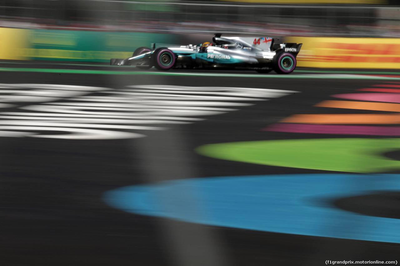 GP MESSICO, 28.10.2017 - Prove Libere 3, Lewis Hamilton (GBR) Mercedes AMG F1 W08