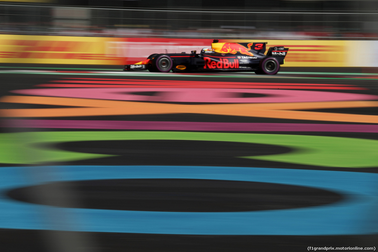 GP MESSICO, 28.10.2017 - Prove Libere 3, Daniel Ricciardo (AUS) Red Bull Racing RB13