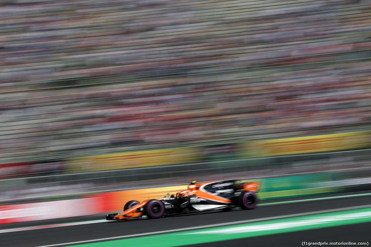 GP MESSICO, 28.10.2017 - Prove Libere 3, Stoffel Vandoorne (BEL) McLaren MCL32
