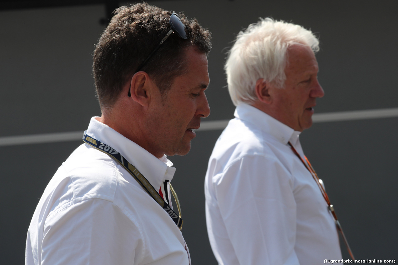 GP MESSICO, 28.10.2017 - Qualifiche, Tom Kristensen e Charlie Whiting (GBR), Gara director e safety delegate