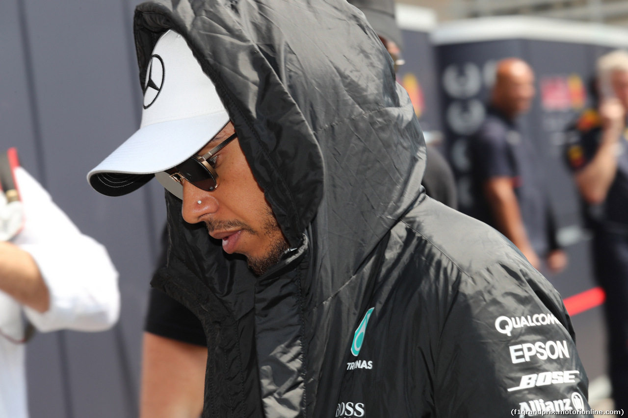 GP MESSICO, 28.10.2017 - Qualifiche, Lewis Hamilton (GBR) Mercedes AMG F1 W08