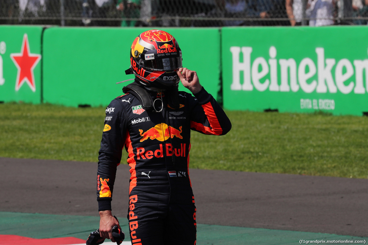 GP MESSICO, 28.10.2017 - Qualifiche, 2nd place Max Verstappen (NED) Red Bull Racing RB13