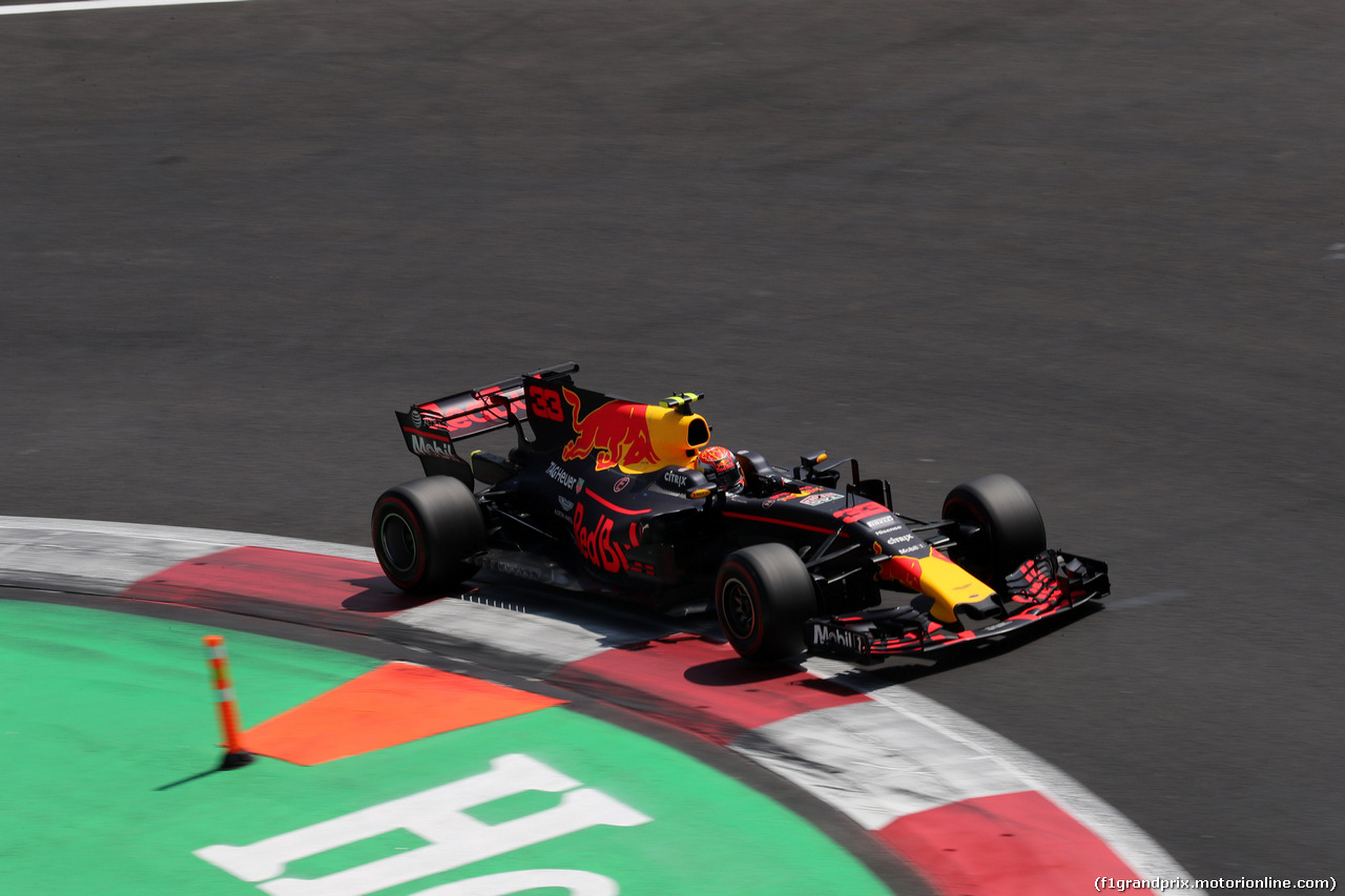 GP MESSICO, 28.10.2017 - Qualifiche, Max Verstappen (NED) Red Bull Racing RB13