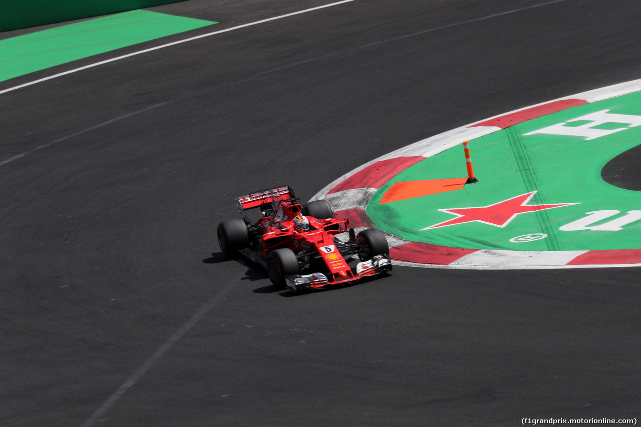 GP MESSICO, 28.10.2017 - Qualifiche, Sebastian Vettel (GER) Ferrari SF70H