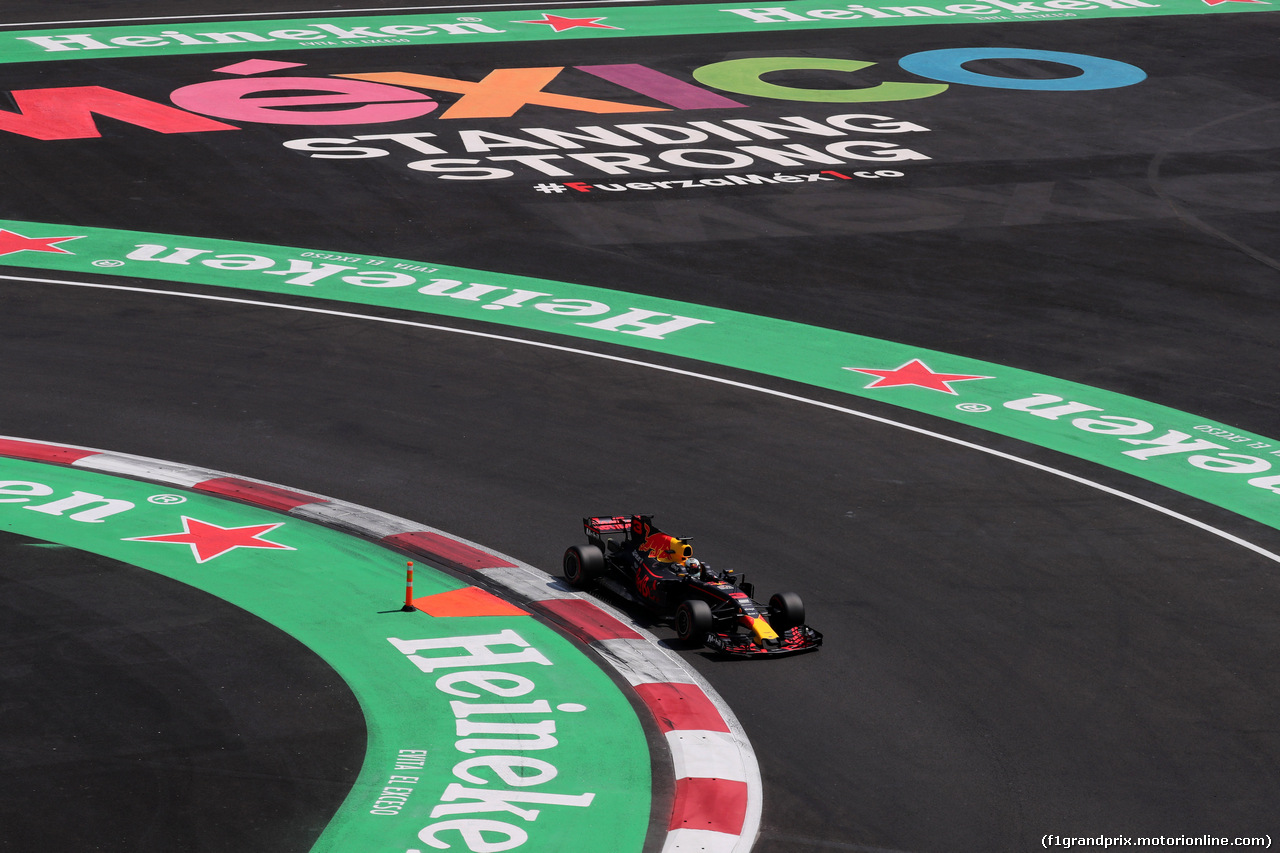 GP MESSICO, 28.10.2017 - Qualifiche, Max Verstappen (NED) Red Bull Racing RB13