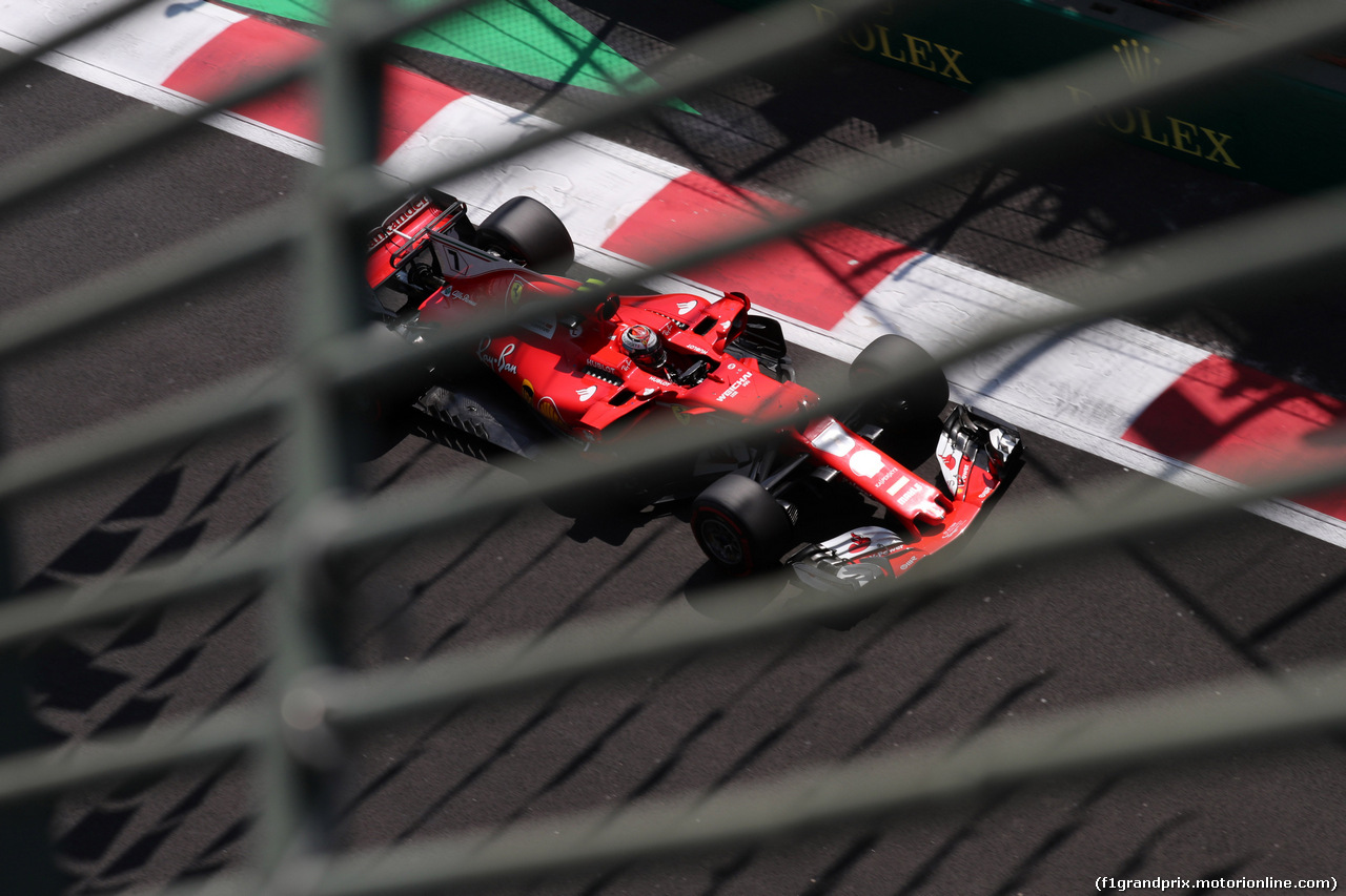 GP MESSICO, 28.10.2017 - Qualifiche, Kimi Raikkonen (FIN) Ferrari SF70H