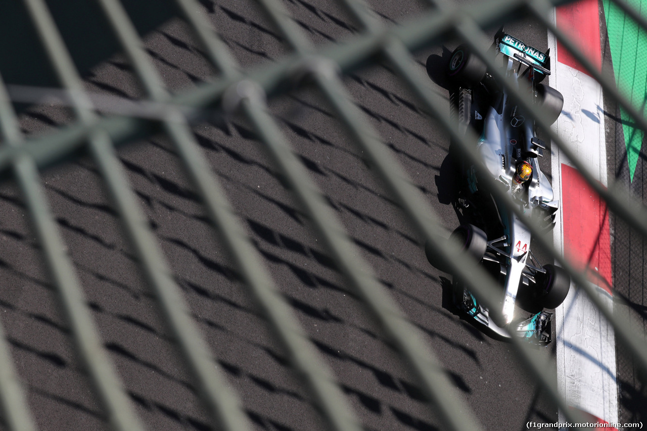 GP MESSICO, 28.10.2017 - Qualifiche, Lewis Hamilton (GBR) Mercedes AMG F1 W08