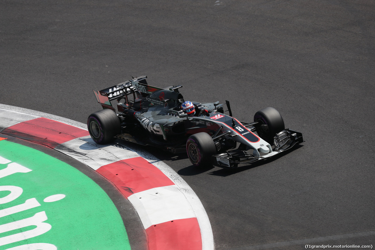 GP MESSICO, 28.10.2017 - Qualifiche, Romain Grosjean (FRA) Haas F1 Team VF-17