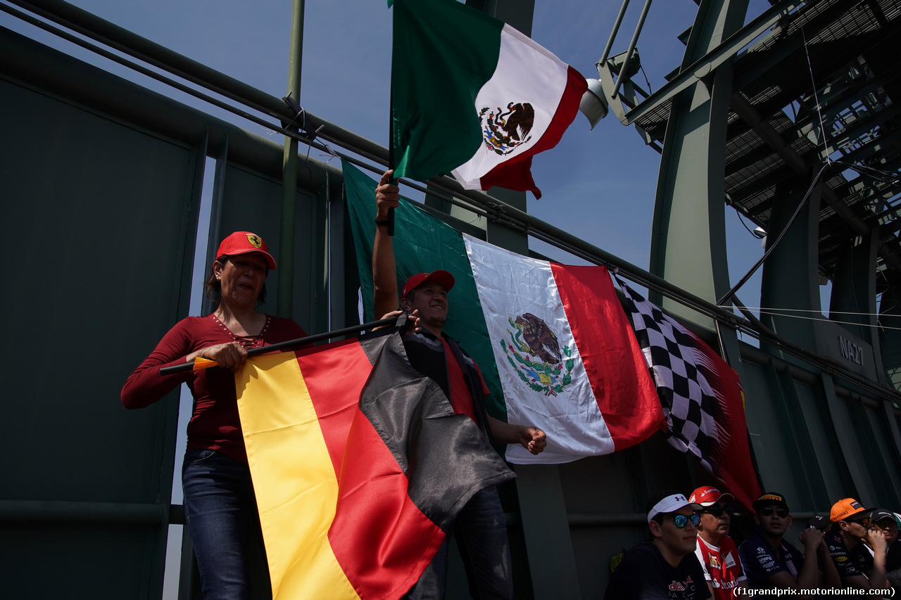 GP MESSICO, 28.10.2017 - Qualifiche, Fans