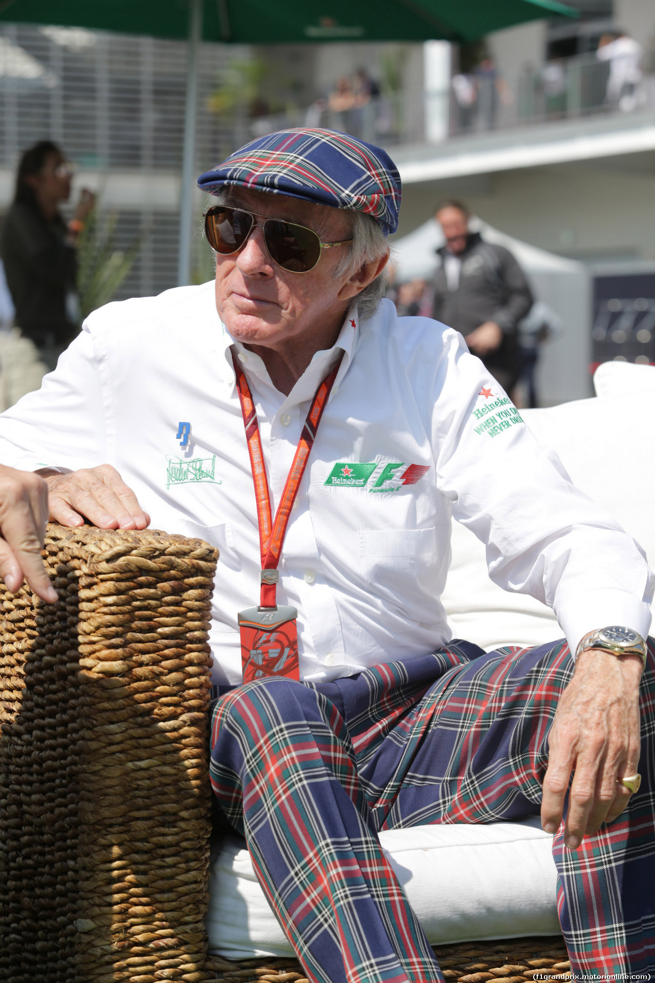 GP MESSICO, 28.10.2017 - Qualifiche, Sir Jackie Stewart (GBR)