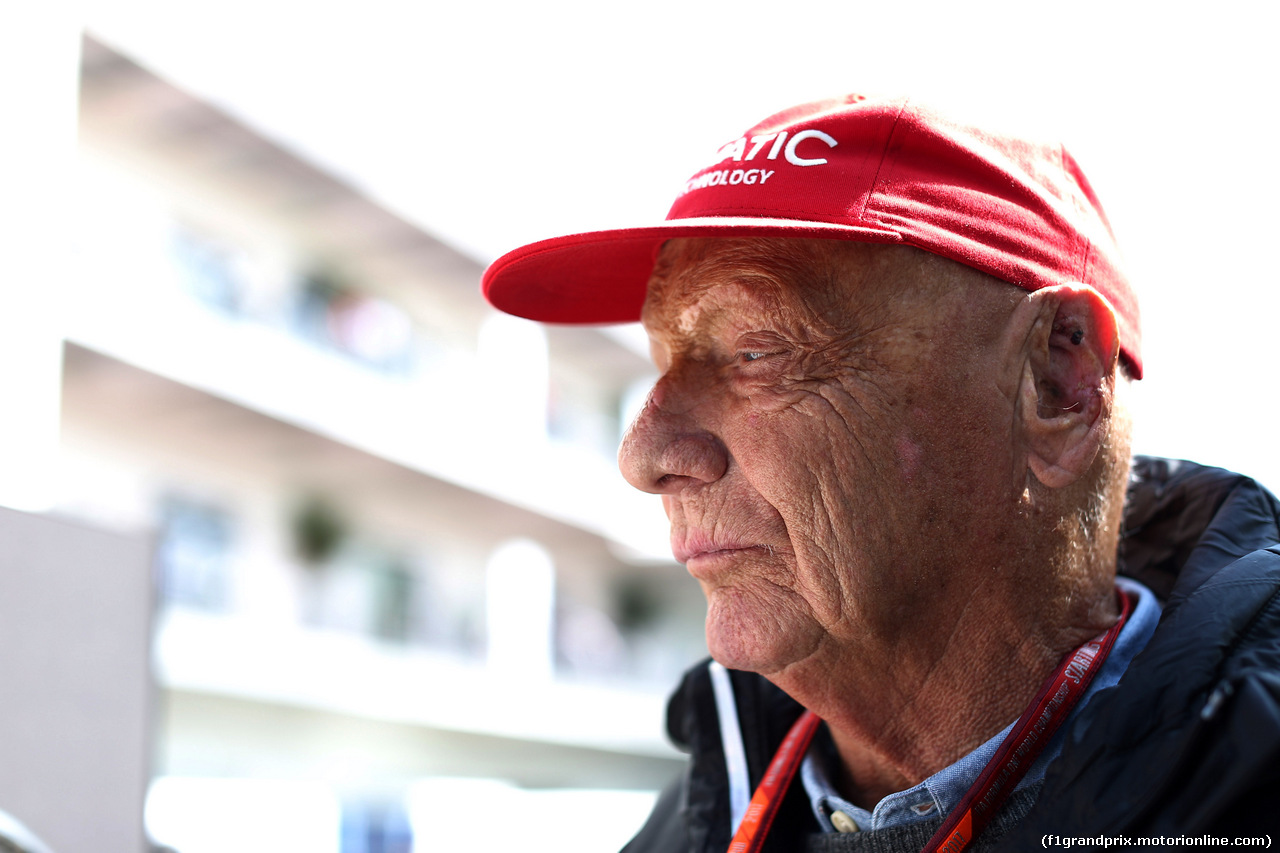 GP MESSICO, 28.10.2017 - Qualifiche, Nikki Lauda (AU), Mercedes