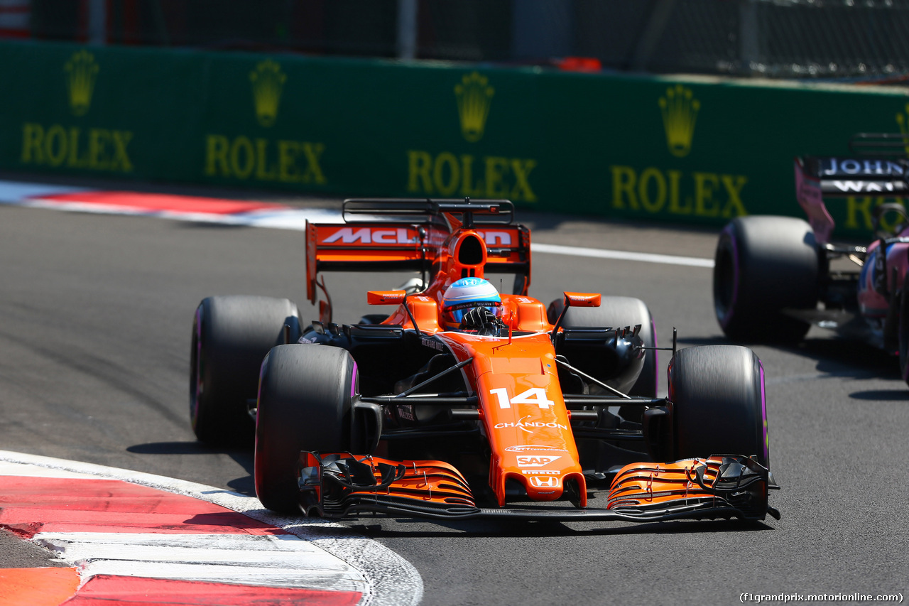 GP MESSICO, 28.10.2017 - Qualifiche, Fernando Alonso (ESP) McLaren MCL32