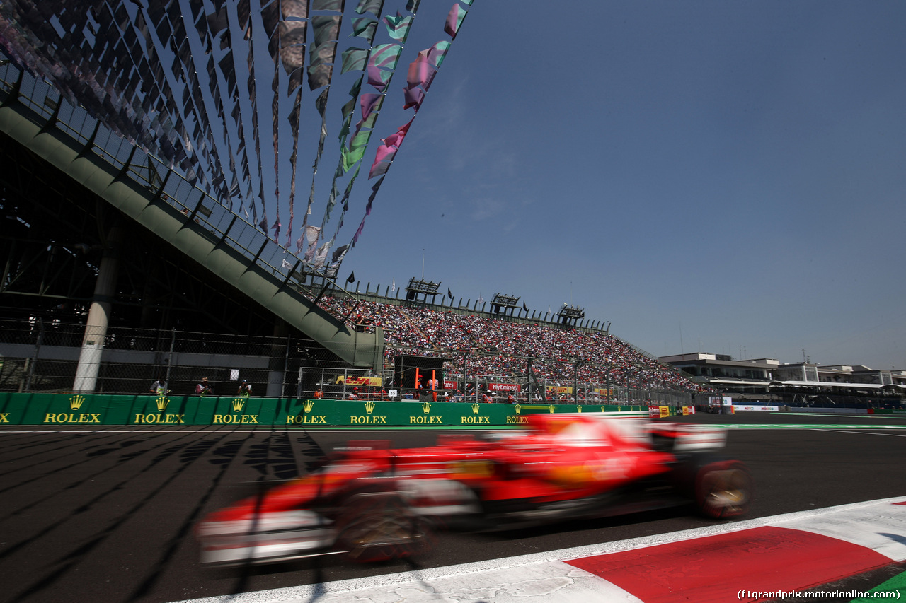 GP MESSICO, 28.10.2017 - Qualifiche, Kimi Raikkonen (FIN) Ferrari SF70H