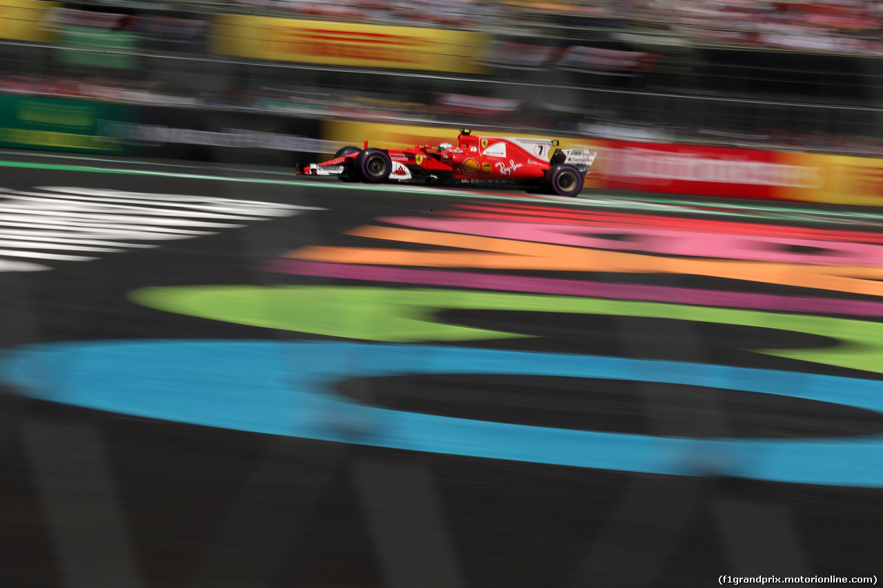GP MESSICO, 28.10.2017 - Qualifiche, Kimi Raikkonen (FIN) Ferrari SF70H