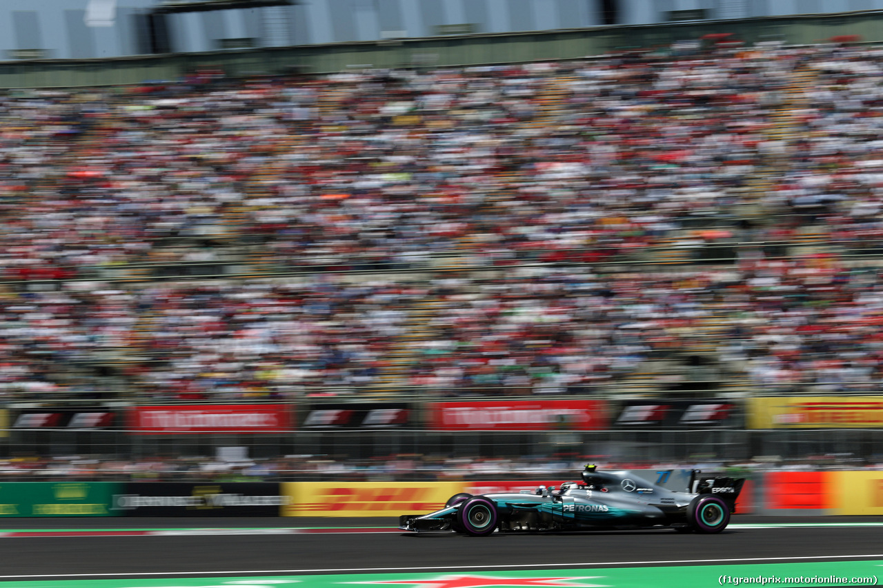 GP MESSICO, 28.10.2017 - Qualifiche, Valtteri Bottas (FIN) Mercedes AMG F1 W08