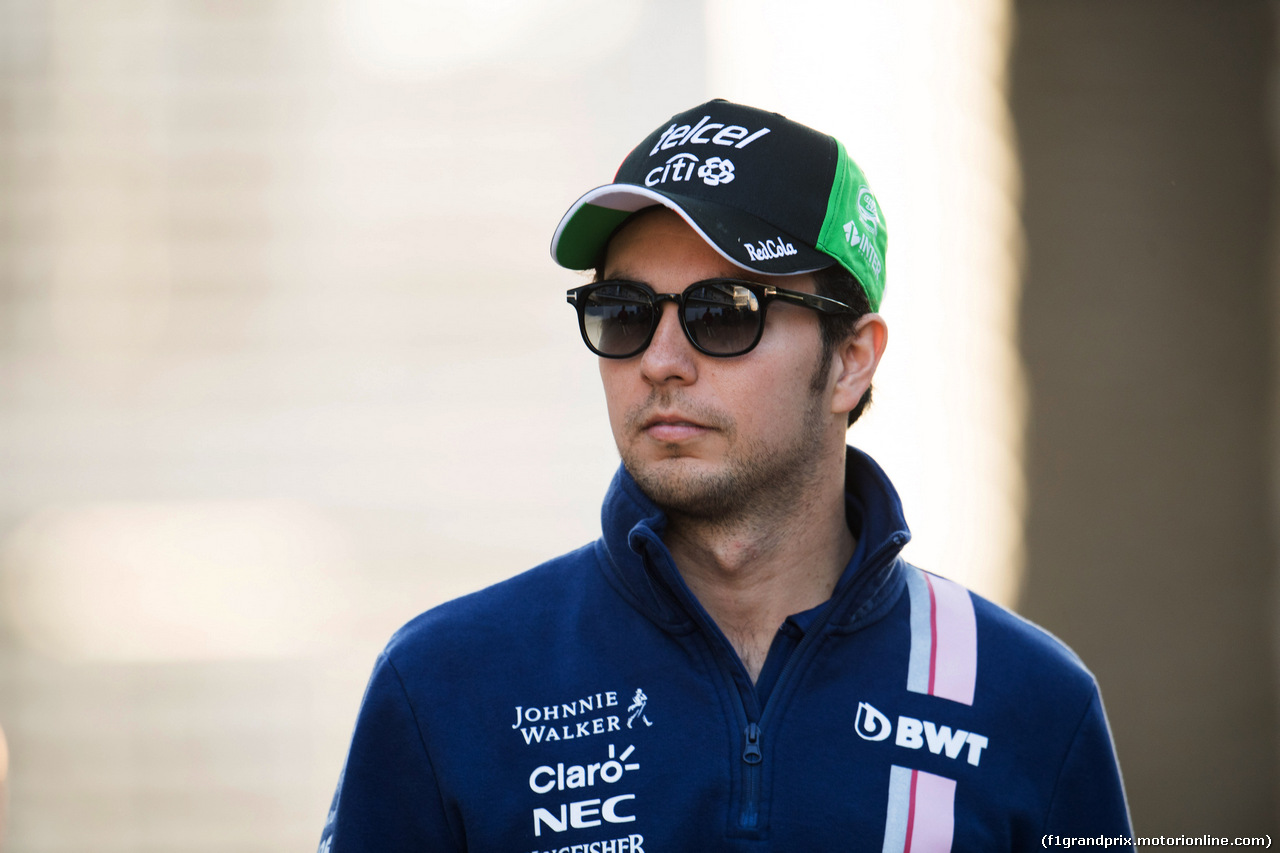 GP MESSICO, 28.10.2017 - Qualifiche, Sergio Perez (MEX) Sahara Force India F1 VJM010