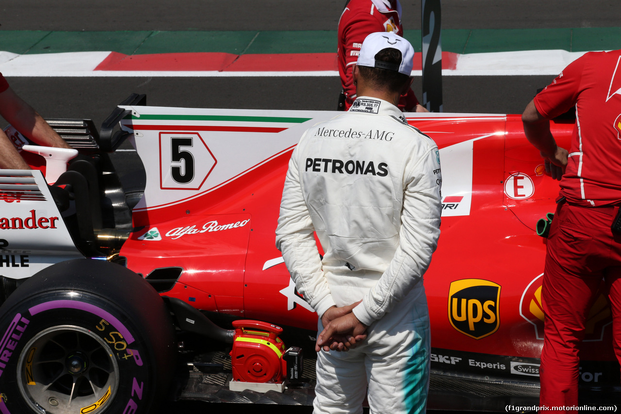 GP MESSICO, 28.10.2017 - Qualifiche, Lewis Hamilton (GBR) Mercedes AMG F1 W08 3rd place