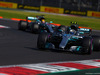 GP MESSICO, 28.10.2017 - Free Practice 3, Max Verstappen (NED) Red Bull Racing RB13 davanti a Lewis Hamilton (GBR) Mercedes AMG F1 W08
