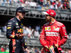 GP MESSICO, 28.10.2017 - Qualifiche, 2nd place Max Verstappen (NED) Red Bull Racing RB13 e Sebastian Vettel (GER) Ferrari SF70H pole position
