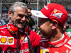 GP MESSICO, 28.10.2017 - Qualifiche, Maurizio Arrivabene (ITA) Ferrari Team Principal e Sebastian Vettel (GER) Ferrari SF70H pole position