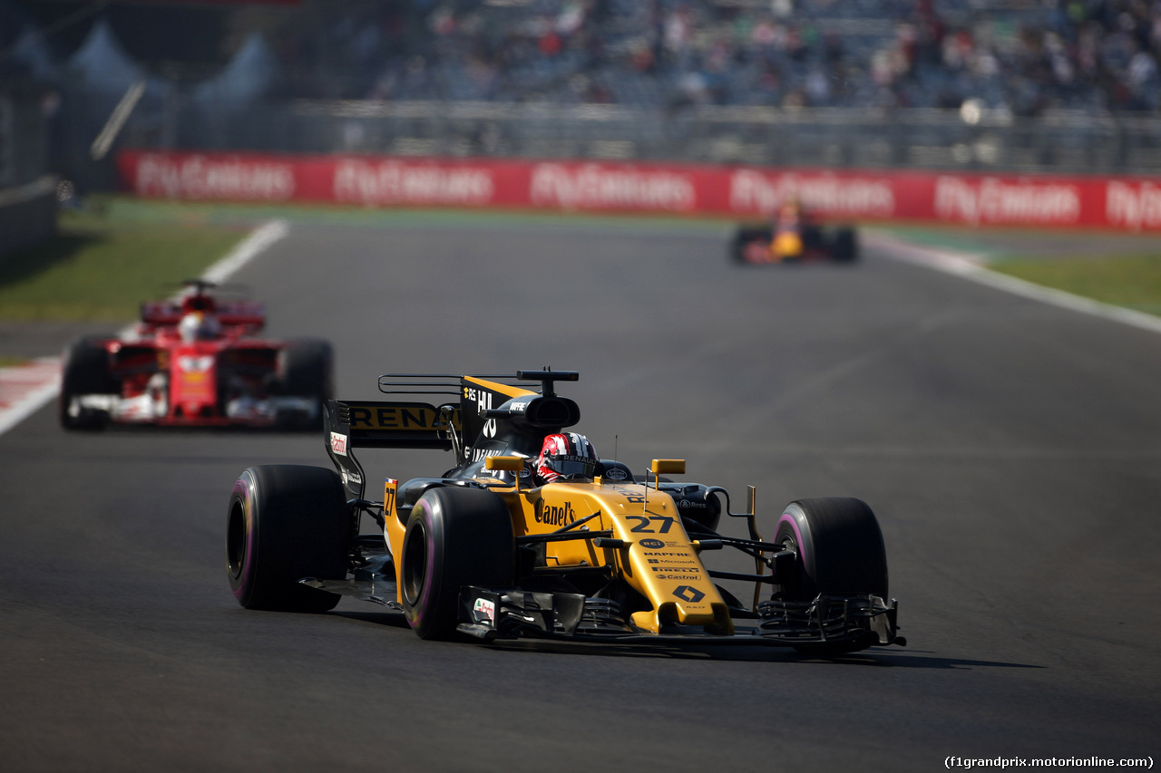 GP MESSICO, 27.10.2017 - Prove Libere 1, Nico Hulkenberg (GER) Renault Sport F1 Team RS17