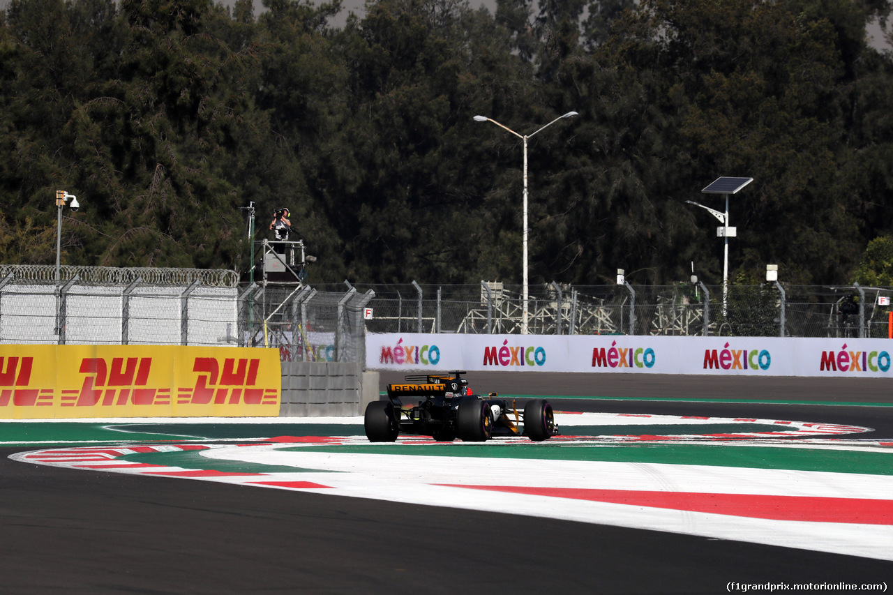GP MESSICO, 27.10.2017 - Prove Libere 1, Nico Hulkenberg (GER) Renault Sport F1 Team RS17