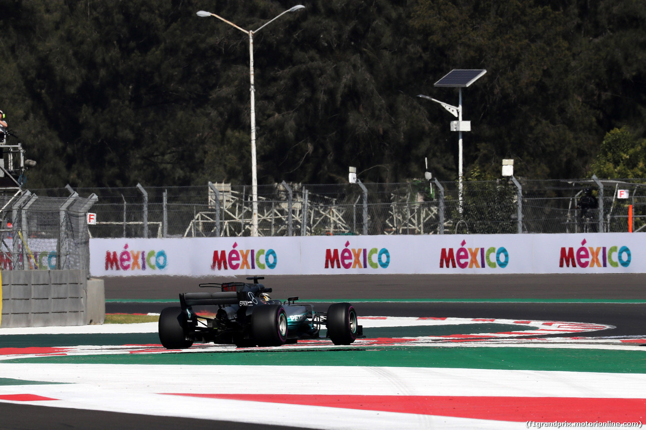 GP MESSICO, 27.10.2017 - Prove Libere 1, Lewis Hamilton (GBR) Mercedes AMG F1 W08