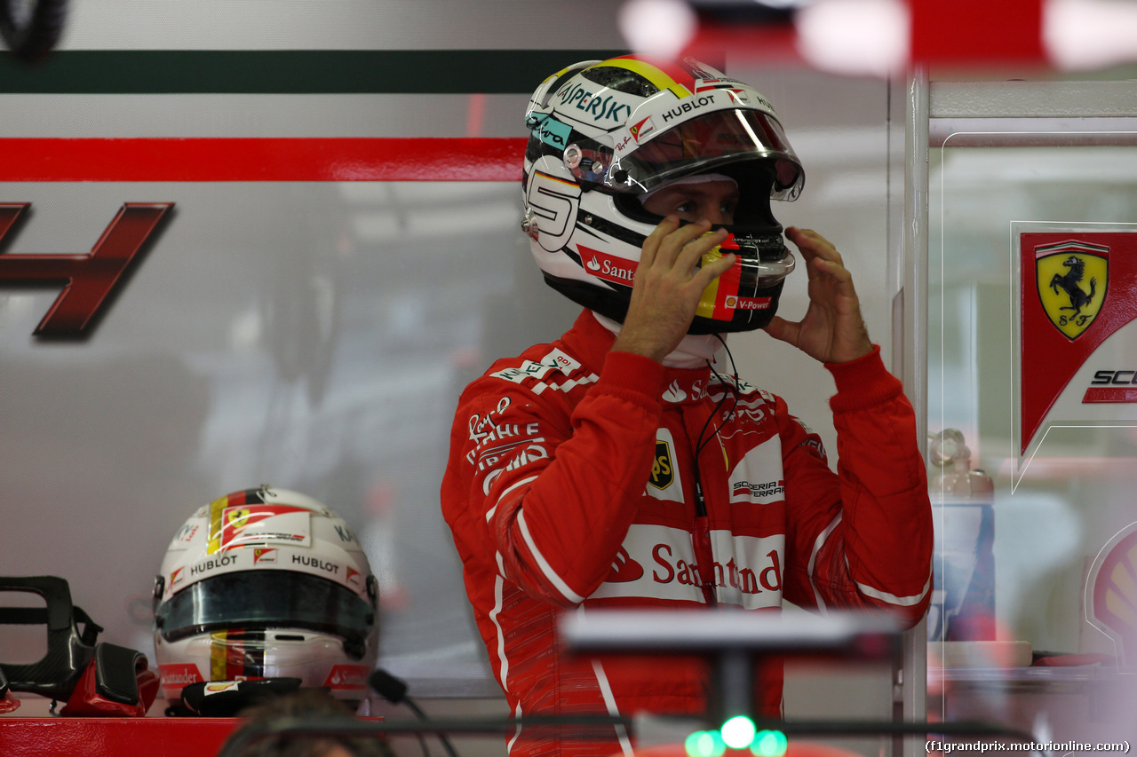 GP MESSICO, 27.10.2017 - Prove Libere 1, Sebastian Vettel (GER) Ferrari SF70H