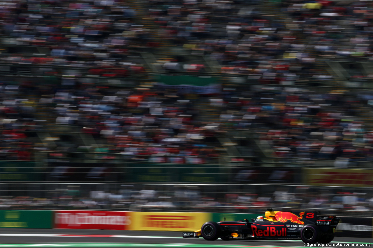 GP MESSICO, 27.10.2017 - Prove Libere 2, Daniel Ricciardo (AUS) Red Bull Racing RB13