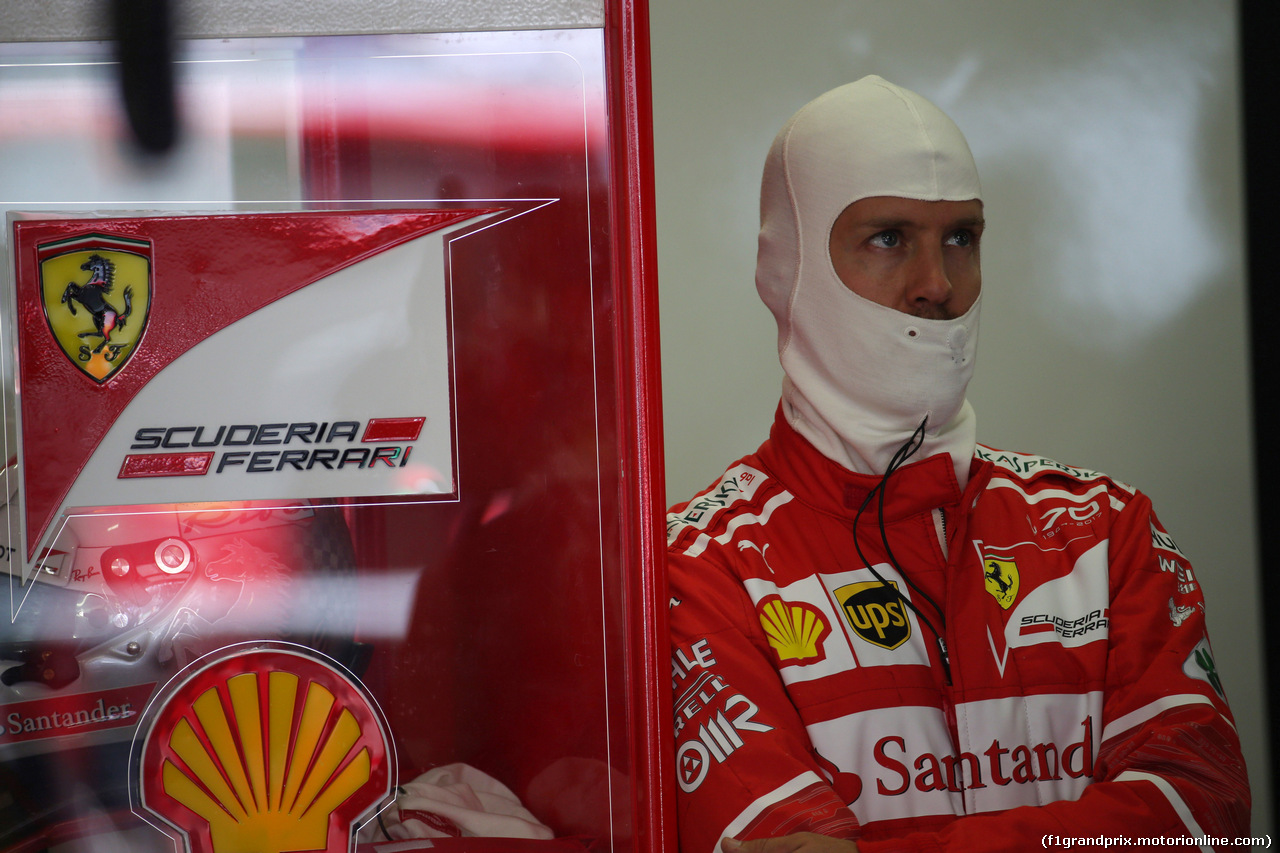 GP MESSICO, 27.10.2017 - Prove Libere 2, Sebastian Vettel (GER) Ferrari SF70H
