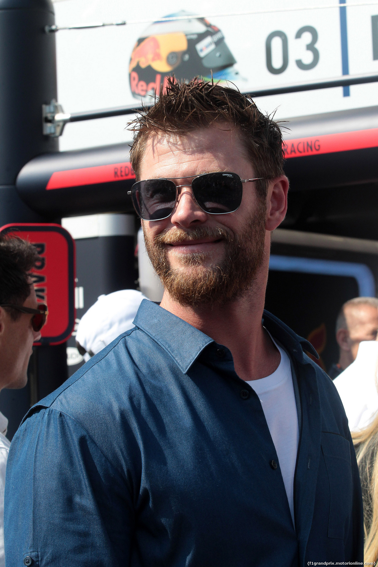 GP MONACO, 28.05.2017 - Chris Hemsworth (AUS) Actor