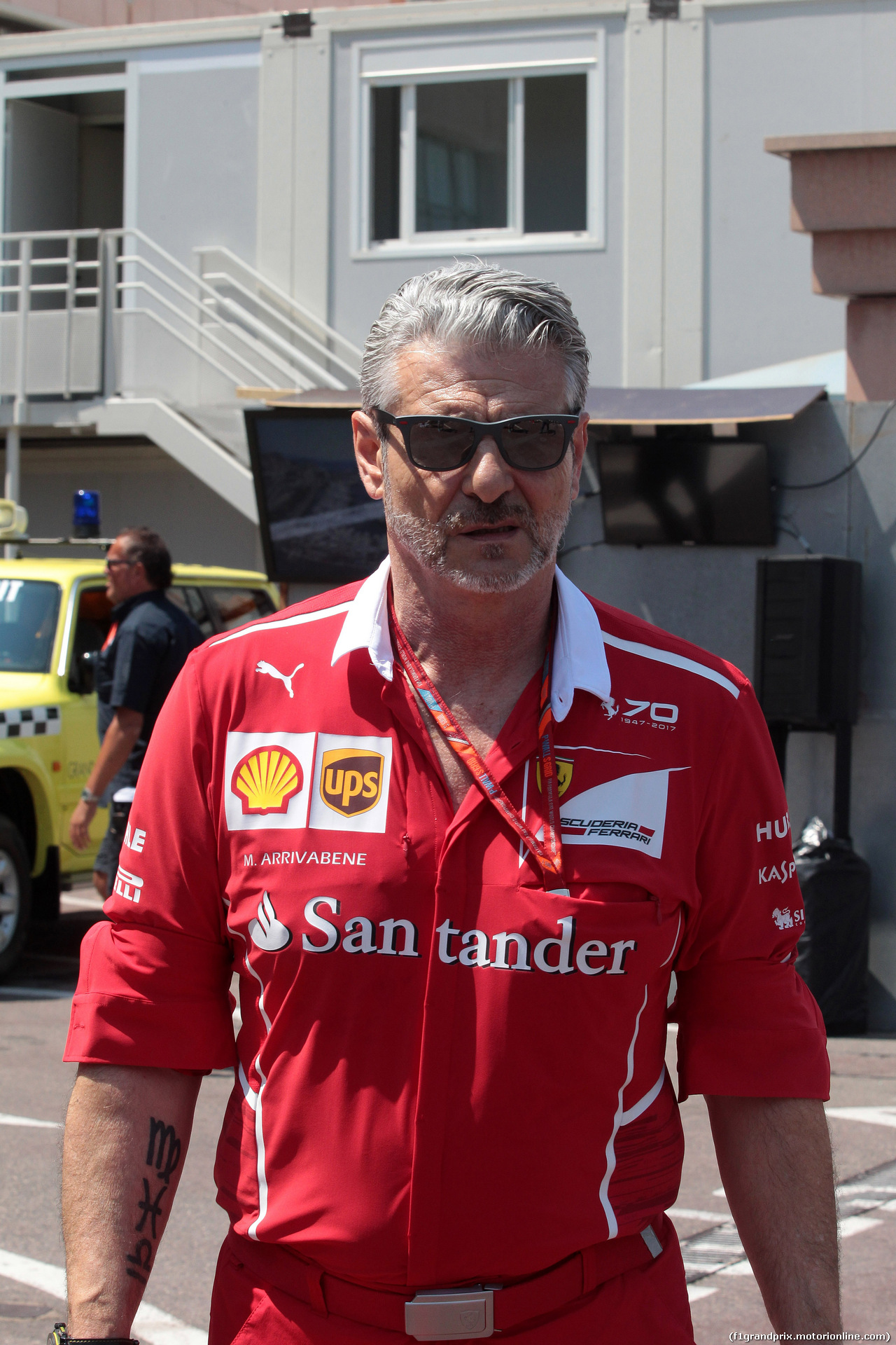 GP MONACO, 28.05.2017 - Maurizio Arrivabene (ITA) Ferrari Team Principal