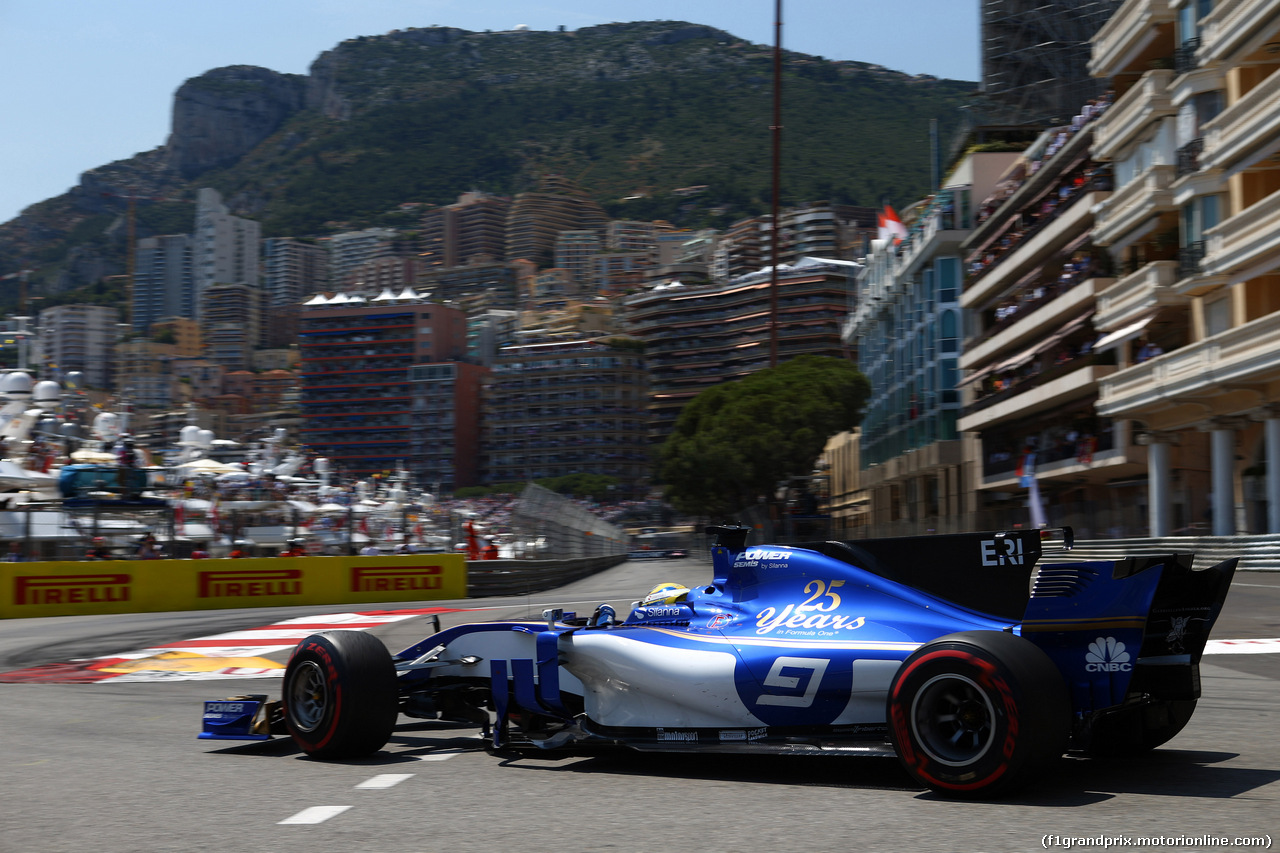 GP MONACO, 28.05.2017 - Gara, Marcus Ericsson (SUE) Sauber C36