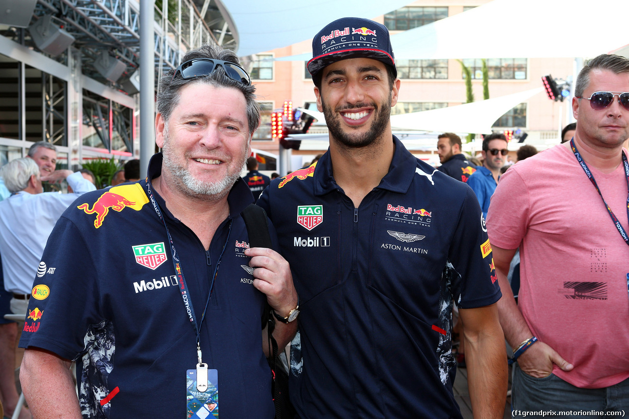 GP MONACO, 28.05.2017 - Gara, Daniel Ricciardo (AUS) Red Bull Racing RB13