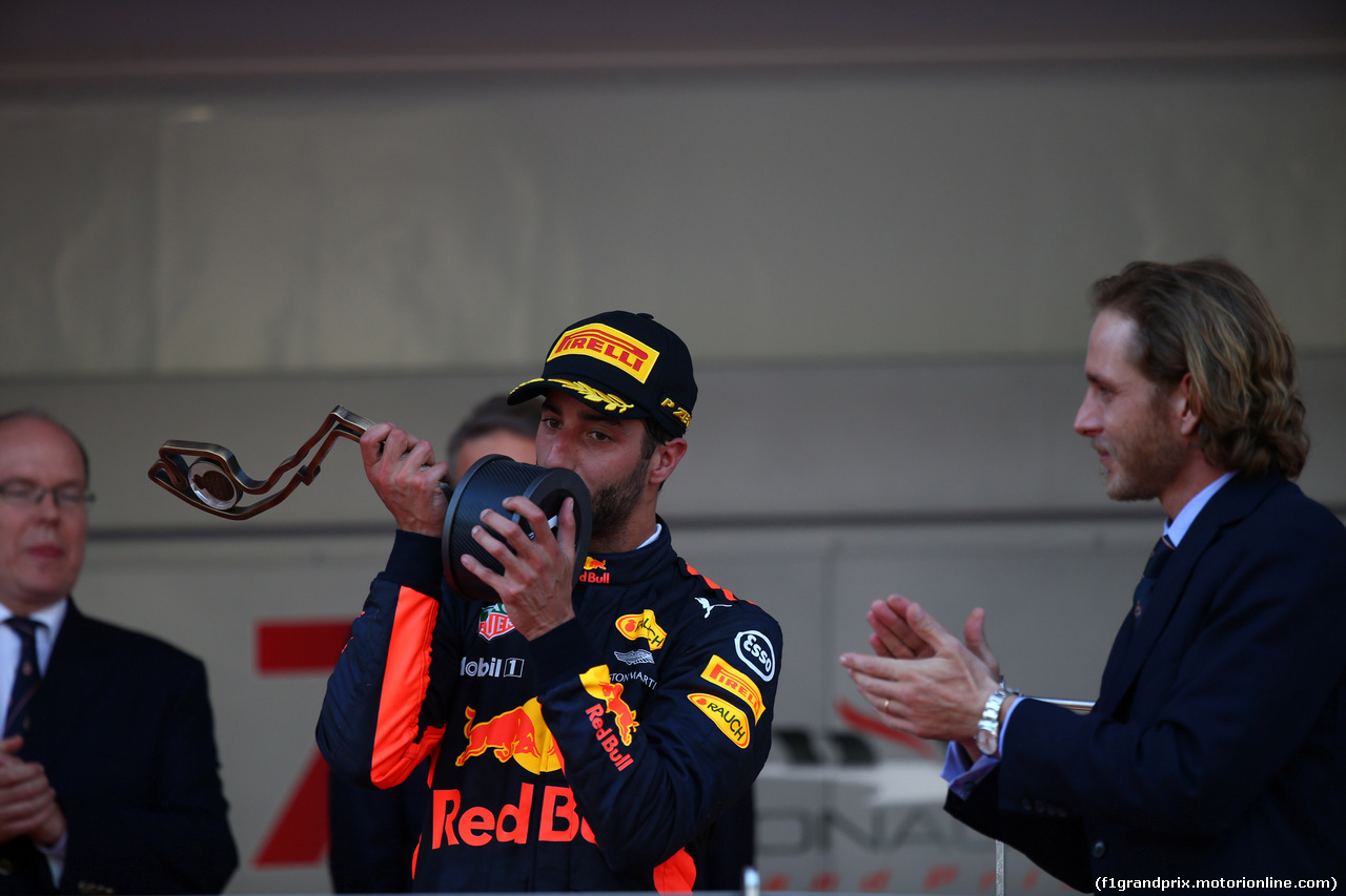 GP MONACO, 28.05.2017 - Gara, 3rd place Daniel Ricciardo (AUS) Red Bull Racing RB13