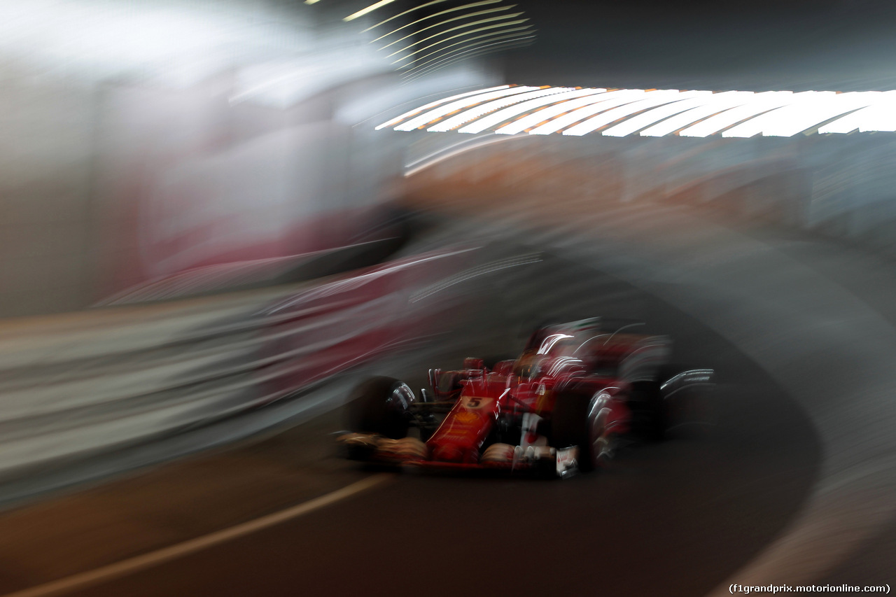 GP MONACO, 28.05.2017 - Gara, Sebastian Vettel (GER) Ferrari SF70H