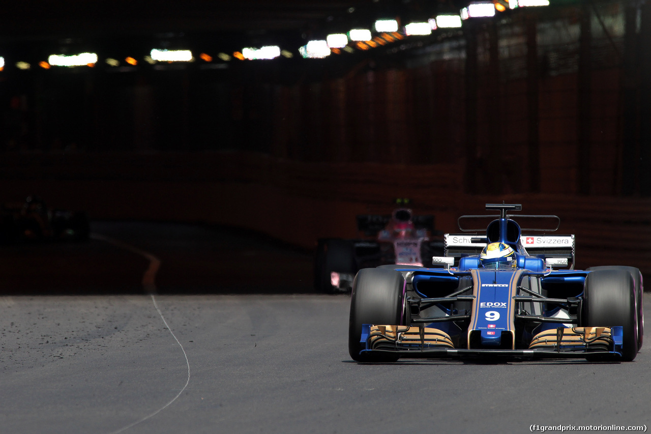 GP MONACO, 28.05.2017 - Gara, Marcus Ericsson (SUE) Sauber C36