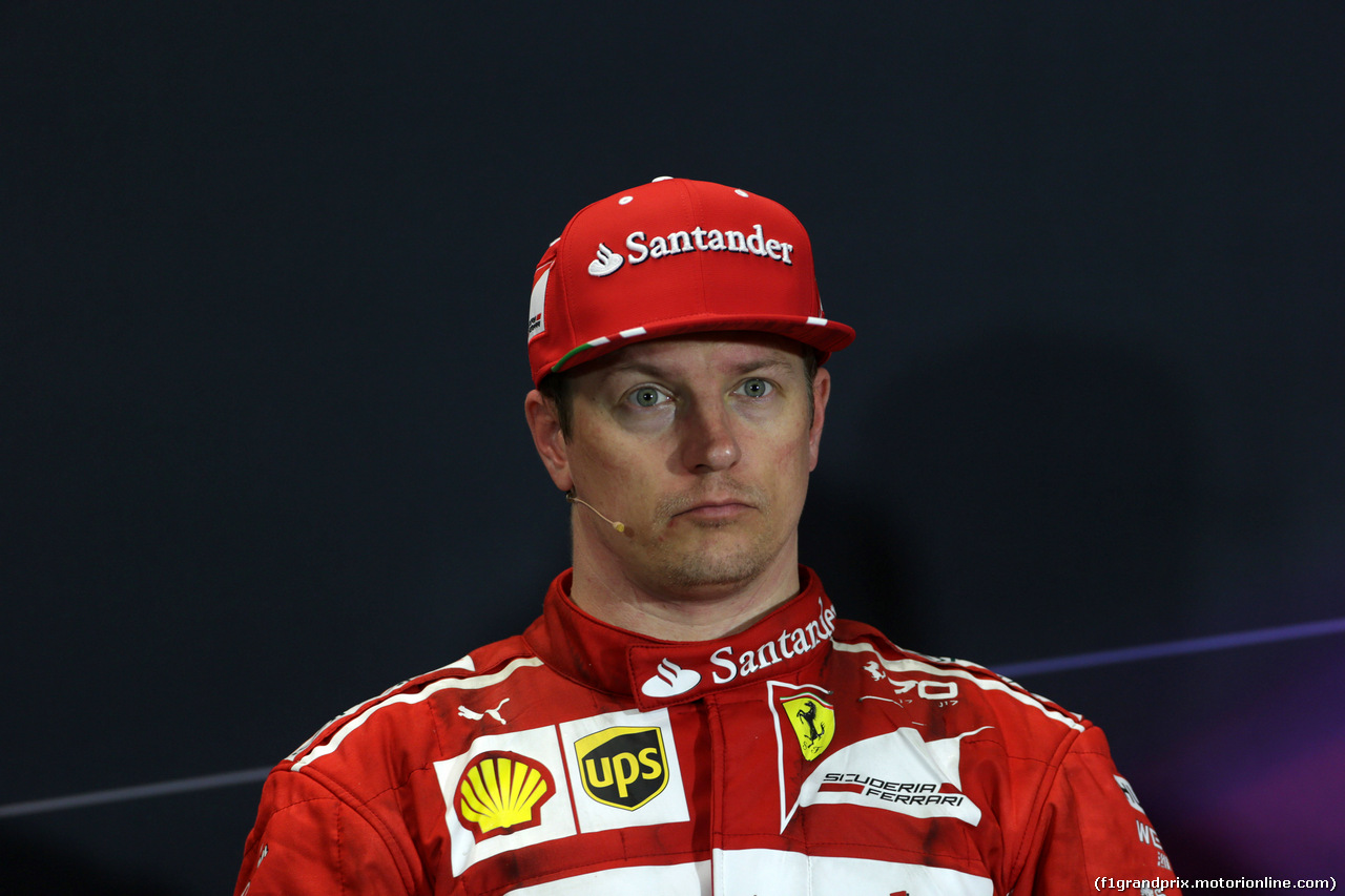 GP MONACO, 28.05.2017 - Gara, Conferenza Stampa, Kimi Raikkonen (FIN) Ferrari SF70H