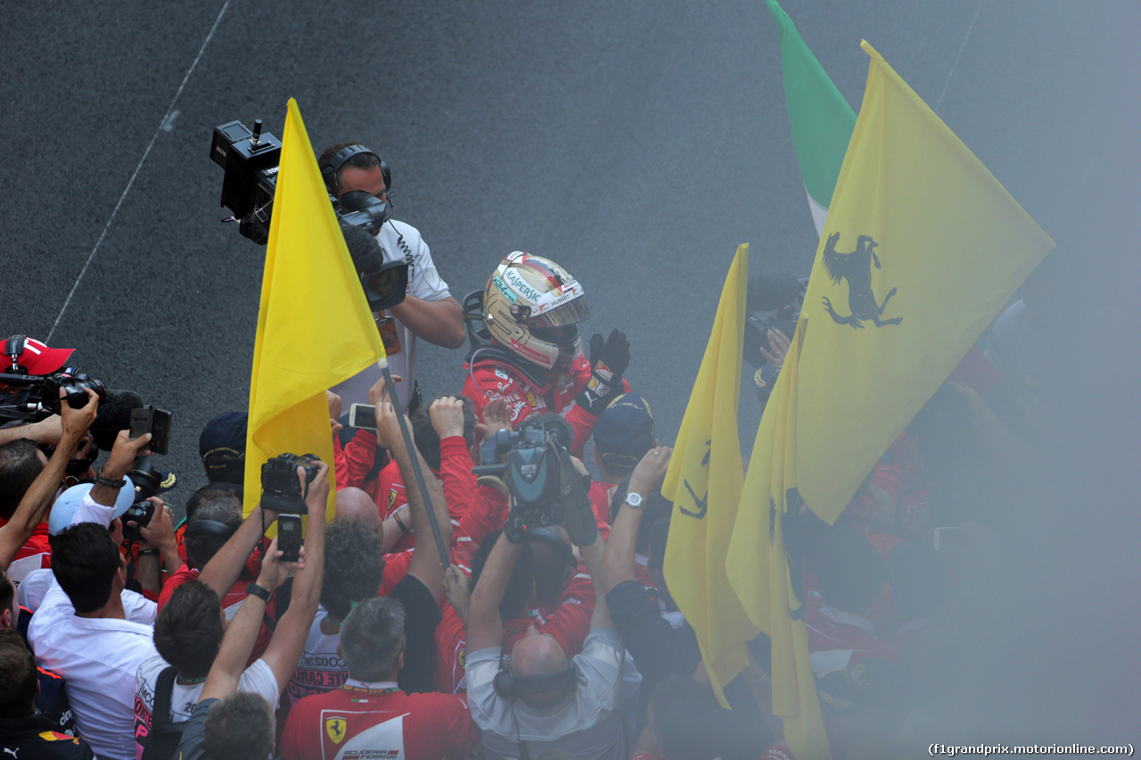 GP MONACO, 28.05.2017 - Gara, Sebastian Vettel (GER) Ferrari SF70H vincitore