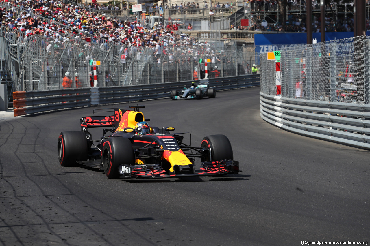 GP MONACO, 28.05.2017 - Gara, Daniel Ricciardo (AUS) Red Bull Racing RB13